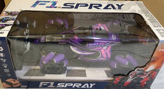 Машинка на радіокеруванні з вбудованим акумулятором 3.7V, підсвічуванням фар, повним приводом, блакитна XPRO (47765-9052_706) | Зображення 2