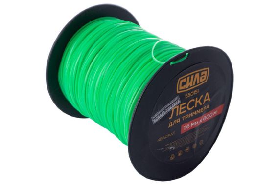 Волосінь для тримера 2,7 мм квадрат 300 м СИЛА 5501571 | Зображення 2