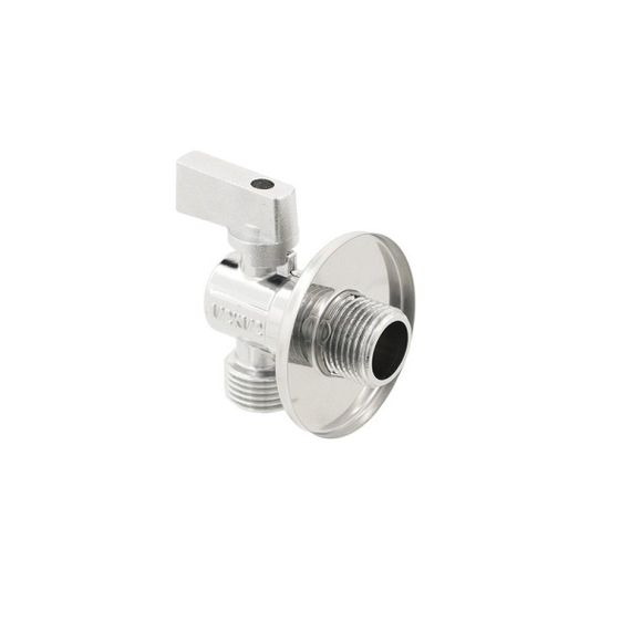 Приладовий кутовий кульовий кран Raftec 1/2"x1/2" (KDH0101) | Зображення 2