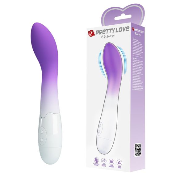 Вібратор PRETTY LOVE - Bishop, 30 vibration functions, ABS Silicone Sex Aura
