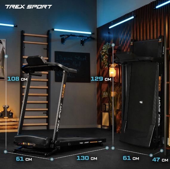 Бігова доріжка Trex Sport TX-500TM PULSO | Зображення 9