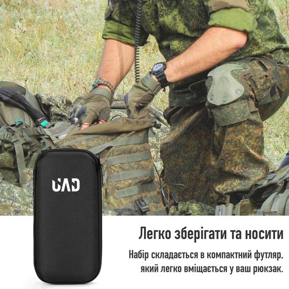 Набір UAD для чищення зброї калібри 7.62 (.30) та 5.56 (.223) з килимком AR-15 90х30см | Зображення 4