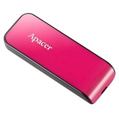 Flash Drive Apacer AH334 64GB (AP64GAH334P-1) Pink | Зображення 1