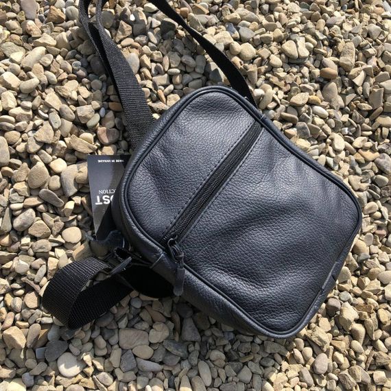 Якісна чоловіча сумка з натуральної шкіри, сумка месенджер, шкіряна барсетка, сумка через плече | Зображення 3