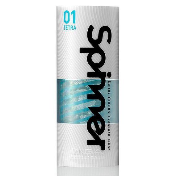 Мастурбатор Tenga Spinner 01 Tetra з пружною стимулювальною спіраллю всередині, ніжна спіраль Sex Aura | Зображення 3