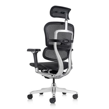 Кресло компьютерное ERGOHUMAN ELITE 2 (EHE2-AB-HAM-5D-L) BLACK | Зображення 7