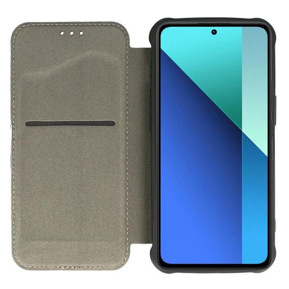 Кожаный чехол книжка GETMAN Razor (PU) для Xiaomi Redmi Note 13 Pro 4G / Poco M6 Pro 4G | Зображення 2