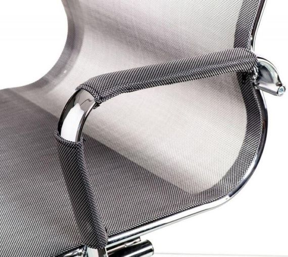 Кресла на полозьях Solano office mesh grey | Зображення 3
