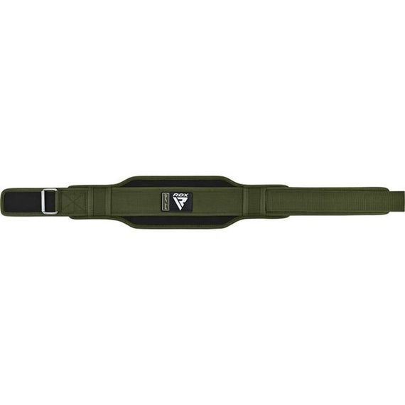 Пояс для важкої атлетики RDX RX5 Double Belt неопреновий Army Green M | Зображення 5