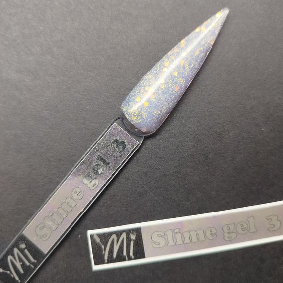 Наклейка на типсу (палитру) для геля Mi Slime №3 (9 x 55 мм)