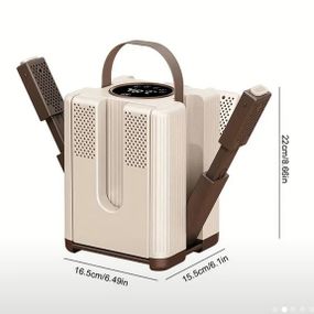 Електросушарка для взуття від мережі на 3 пари / Сушарка з УФ-дезінфекцією та таймером / Сушарка взуття ES-15