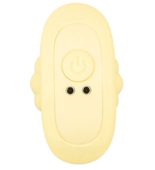 Анальна пробка з вібрацією Vibrating Mini Butt Plug Yellow Sex Aura | Зображення 3