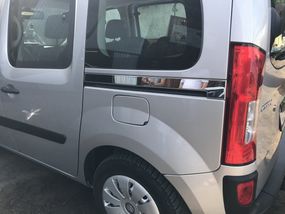 Молдинг зсувних дверей (2 шт, нерж) для Mercedes Citan 2013-2024 рр