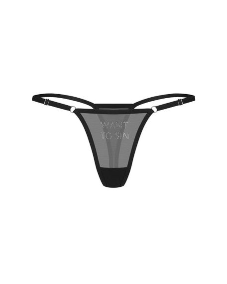 Трусики Obsessive Violami Sin thong S/M Sex Aura | Зображення 4
