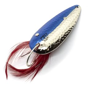 Блешня Dardevle Weedless 70mm 21g #Hmrd Nickel/Blue (1565)