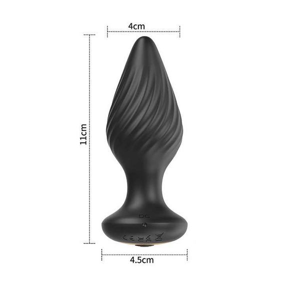 Анальна пробка Nexus Tornado з Д/У 11*4 см - Анальні іграшки | Зображення 6