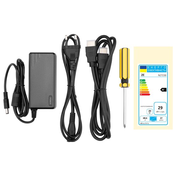 Монітор 2E 27' N2723B D-Sub, HDMI, IPS, 75Hz, Pivot (2E-N2723B-01.UA) | Зображення 1