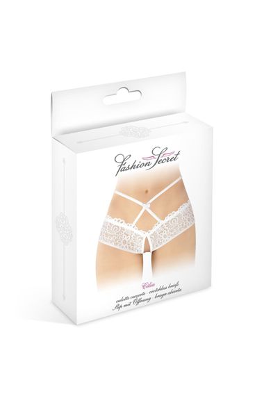 Трусики с вырезом Fashion Secret Celia Белый One Size | Зображення 2