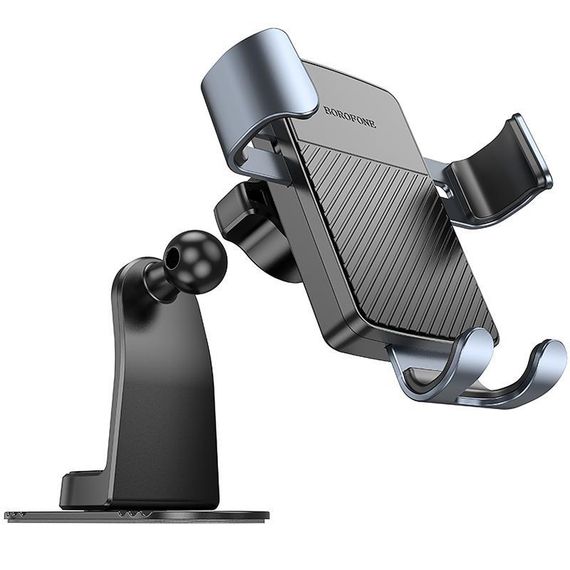 Автотримач Borofone BH119 Refined (center console) Black / Metal gray | Зображення 4