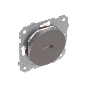 Розетка серая WB-1USB Grey