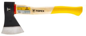 Топор TOPEX 600 г, деревянная рукоятка (05A136)
