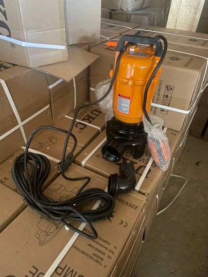 Канализационный насос для откачки чистой и грязной воды 220V 3550W | Зображення 3