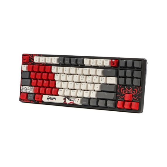 Клавіатура A4Tech Bloody WS87 Naraka Wireless/Bluetooth Black/Red (4711421001113) | Зображення 1