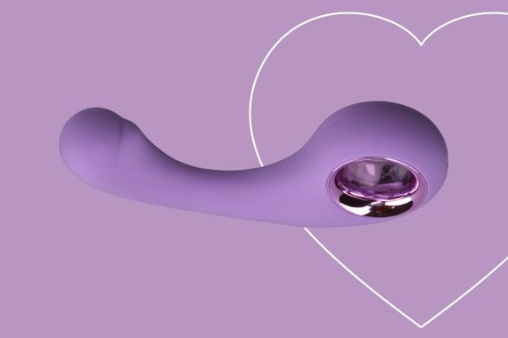 Вибратор для точки G FairyGasm BraveryAward violet | Зображення 9