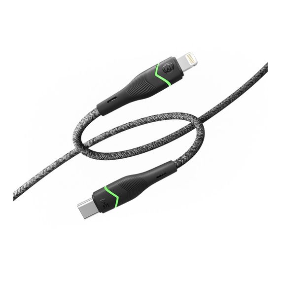 USB Ridea RC-RL15 RGB Light Type-C to Lightning 30W 1.2m