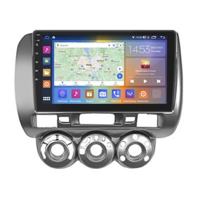 Магнитола Lesko для Honda Jazz I Manual AC 2001-2005 IPS 9" 2/32Gb CarPlay 4G Wi-Fi GPS Prime охлаждение