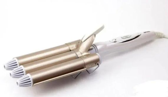 Тройная плойка Gemei 1988, щипцы для завивки, стайлер для волос | Зображення 1