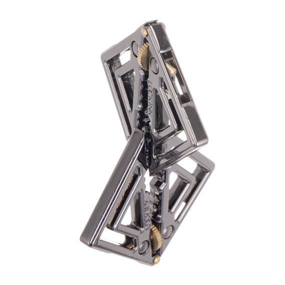 Затискачі для сосків з важкою підвіскою LOCKINK Adjustable Nipple Clamps with Heavy Pendant, під срібло | Зображення 4