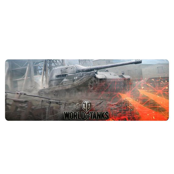 Килимок 300*700 тканинний World of Tanks-75, товщина 2 мм, OEM