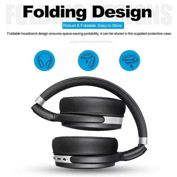 Бездротові Bluetooth навушники Sennheiser HD 4.40BT з шумозаглушенням і мікрофоном | Зображення 1