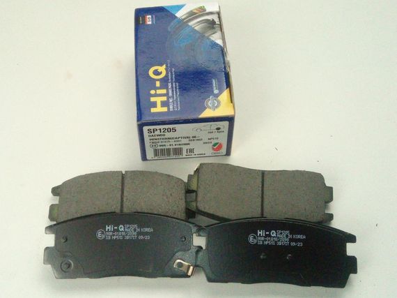 Колодки задні гальмівні Captiva, Hi-Q (SP1205) (96626076)