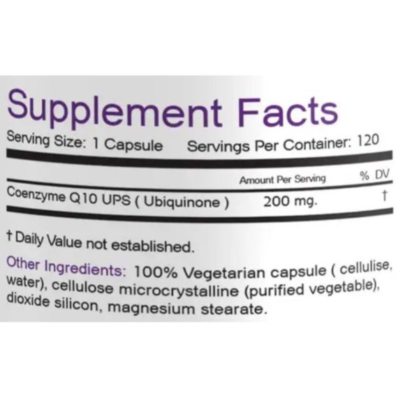 Коэнзим Bionic Formula Q10 200 mg 120 Caps | Зображення 1