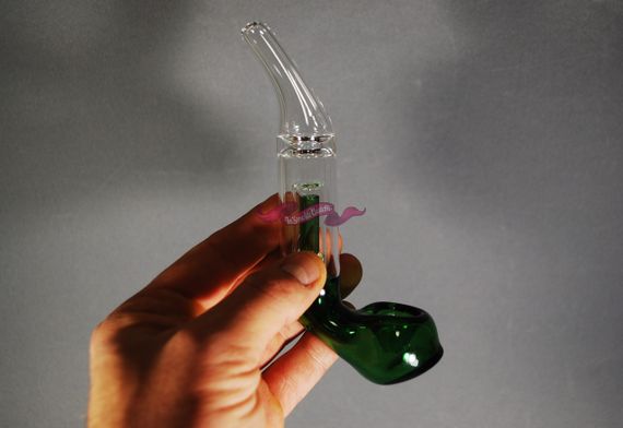 Стеклянная трубка Sax желтая | Зображення 4