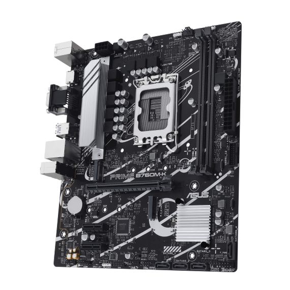 Материнcкая плата ASUS PRIME B760M-K s1700 B760 2xDDR5 M.2 HDMI D-Sub mATX 90MB1FI0-M1EAY0 | Зображення 4