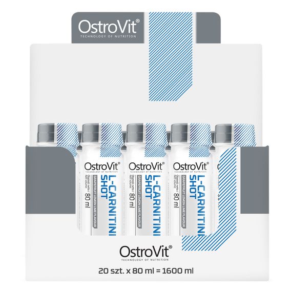 L-карнітин Ostrovit L-Carnitine Shot 20*80 ml
