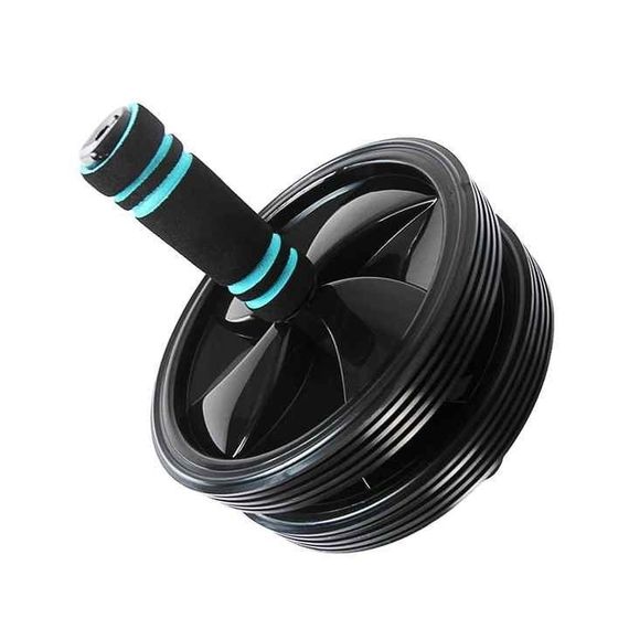 Колесо для пресса U-Powex Ab wheel with mat (d18.5cm.) Black | Зображення 8