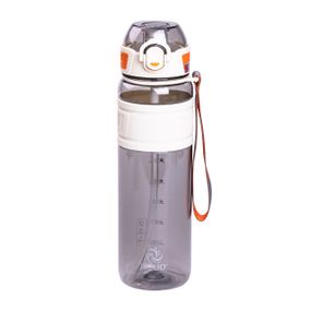 Бутылка для воды Houo спортивная 1 литр с флип крышкой белая HP-14-33W