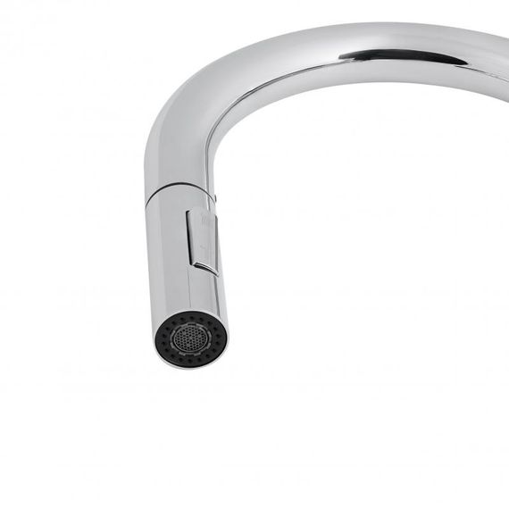 Змішувач для кухні Qtap Lenicka 9138103UC з висувним виливом | Зображення 5