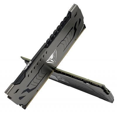 Модуль памяти для компьютера DDR4 16GB (2x8GB) 3000 MHz Viper Steel Patriot (PVS416G300C6K) | Зображення 2