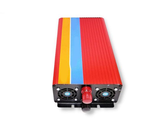 Инвертор преобразователь напряжения с 12V на 220V XPRO Power-One Plus 5000w красный (41430-_3972) | Зображення 3