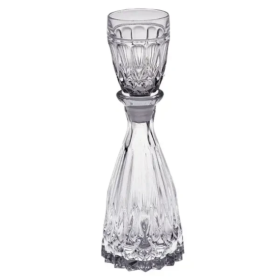 Графин скляний Bohemia One Man Bottles 140 мл (43500/36500/014), для алкоголю, віскі, коньяку | Зображення 1