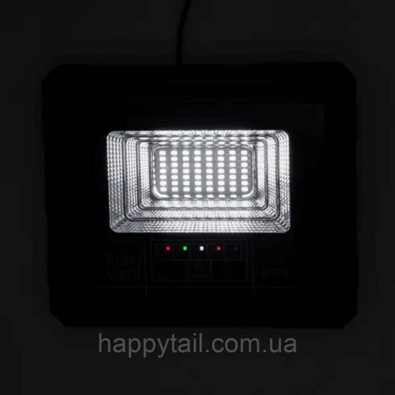 Уличный LED фонарь на солнечной батарее 100 Вт 60 LED прожектор с пультом и панелью HP-5-73 | Зображення 2