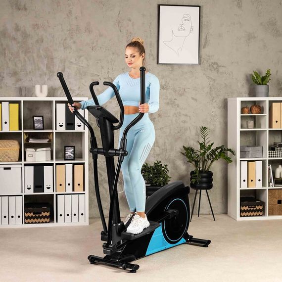 Орбитрек Hop-Sport HS-060C Blaze синий iConsole+ | Зображення 2