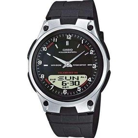 Годинники наручні чоловічі чорні кварцові оригінальні Японія Casio Collection AW-80-1AVES