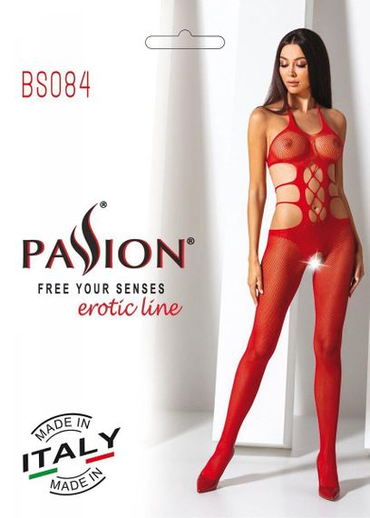 Эротический бодистокинг Passion BS084 red sexstyle | Зображення 3