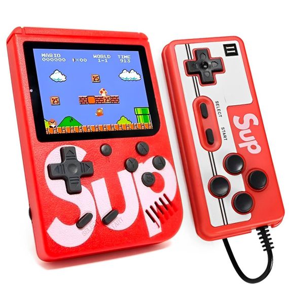 Игровая приставка на 400 игр "SUP Game Box" з геймпадом / Детская консоль с дополнительным джойстиком